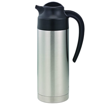 SteelVac Carafe by Service Ideas – 33.8 Ounces, 1.0 liters, Stainless Steel, Stainless, Model S2SN100