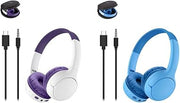 Belkin SoundForm Mini 2 Bluetooth Kids Headphones, On Ear, 55H Battery Life - 2PK Bundle