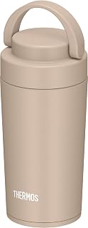Thermos JOV-320 CL Water Bottle, Vacuum Insulated Portable Tumbler, Includes Carrying Handle, 11.4 fl oz (320 ml), Cafe Latte