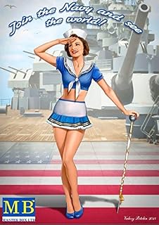 1:24 Scale Pin-up series, Kit No. 4 Suzie Construction Set (Grey) by Masterbox