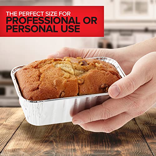 Stock Your Home Pans / 30 Pack / Silver Loaf Pans