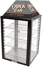 by Nemco GS1400-25-2 Countertop Heated Food Merchandiser with Four Shelves, Pass-Thru Design