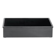 HUBERT 21"L x 13"W x 3"H / Black / Classic Serving Bowls