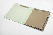 AbilityOne NSN5726207-8 Section Classification Folder - Letter - Green