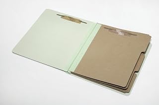 AbilityOne NSN5726207-8 Section Classification Folder - Letter - Green