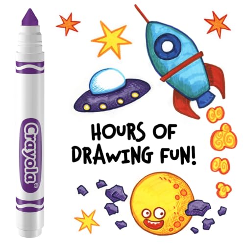 Crayola Violet / 1 Count (Pack of 12) / classic Coloring Pens & Markers