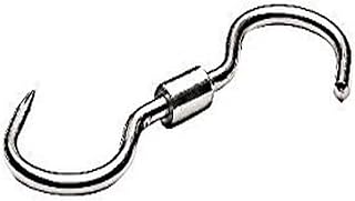 PADERNO World Cuisine 42505-50 Stainless Steel Swiveling Meat Hook, Gray