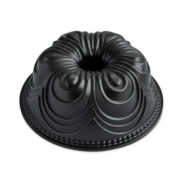 Chiffon Bundt by Nordic Ware – 10-Cup, 10.0 cups, Aluminum, Graphite, Model 87477
