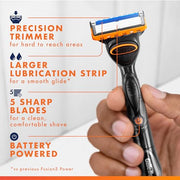 Gillette 6 Count (Pack of 1) / Orange / 1 Cartridges