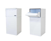 dVault White / 19"L x 19"W x 40"H / Industrial Package Drop Boxes & Lockers
