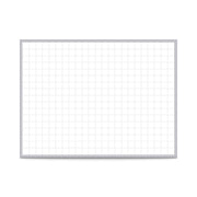 Ghent Magnetic / 49"W x 36.5"H / 2 Inch Grid Dry Erase Boards