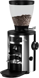 Mahlkonig X54 Allround Electric Coffee Grinder, Coffee Bean Grinder, Burr Coffee Grinder, Coffee Grinders for Home Use with Stepless Adjustment for Precise Grinds, Capacity - 250 Gram (Chrome)