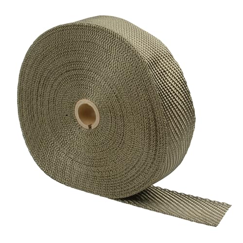 Design Engineering 1" x 100' / Titanium / 1 Heat Wrap, Matting & Sleeving