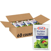 Dressing Golden Italian 60 Count 1.5 Ounce by Kraft – 7.75 x 11.75 x 5.62 inches, Pack of 60