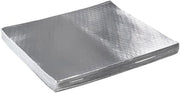 Bagcraft Papercon 300841 Foil/Paper Honeycomb Insulated Wrap, 16" Length x 14" Width, Silver (2 Packs of 500)