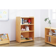 School Age Shelf Storage by Tot Mate – Assembled, Wood, Maple, Model TMS401A.0577
