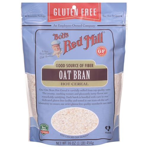 Bob's Red Mill 16 Ounce (Pack of 4) / Bulk Bag / 1 Oat Bran