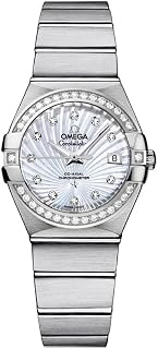 Omega Constellation Automatic Diamond Mother of Pearl Dial Ladies Watch 12315272055001