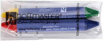 Hoffmaster 120840 Mini Triangular Double Tipped Crayons, 2-3/4" long, (Each case holds 500 packages of 2 Crayons) (Pack of 1000)