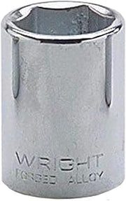 Wright Tool 30-14MM 3/8" Drive 6 Point Standard Metric Socket, 14mm