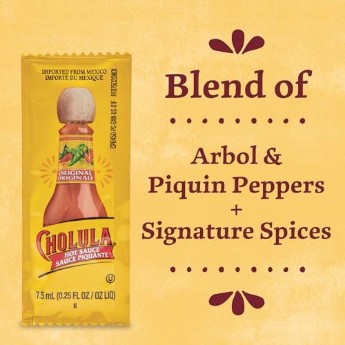 Cholula 1 / 0.25 Fl Oz (Pack of 200) / 200 Hot Sauce
