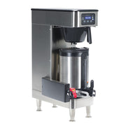 ICB SH-DV Infusion Series Coffee Brewer for Soft Heat Servers (Servers Not Included) by Bunn – Stainless/Grey, Model 51100.0103