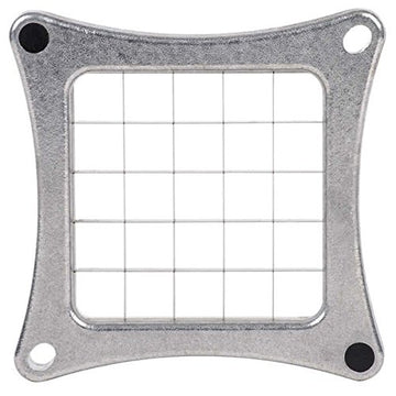 Black Square 1" Blade Assembly for Easy Chopper by Nemco – Stainless Steel, Black, Model 57424-4