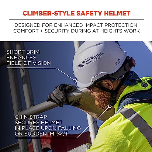 Ergodyne White / OSFM / Safety Helmet - Type 2, Class C Hard Hats