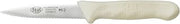 Winco 3 1/2" White Serrated Plastic Paring Knife (Set of 2) | High carbon steel blade for lasting durability, Restaurant service, Great for Fruit, Vegetables, Peeling and Kitchen Prep