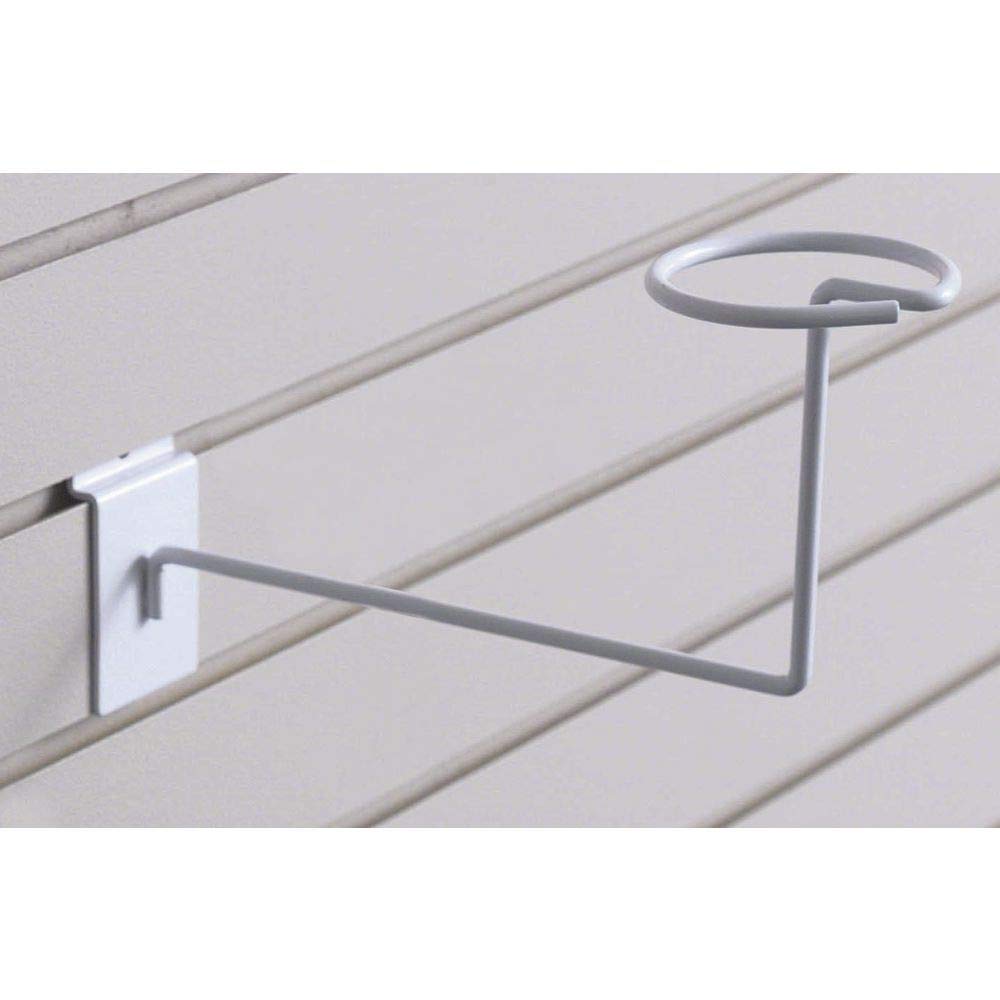 Slatwall Millinery Hat Display White by Retail Resource – Model SHATW