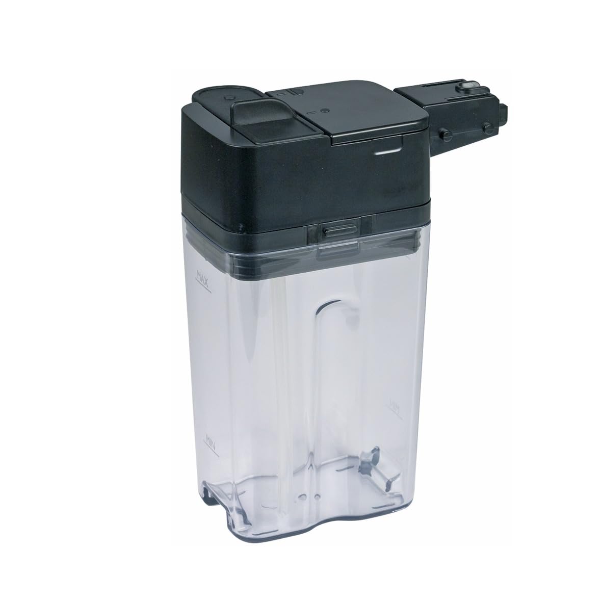 Philips Moltio Milk Frother by Saeco – Glass, Transparent, Black, Model 421944029081
