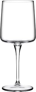 Pasabahce Set of 6 Red Wine Glasses Iconic Clear Glass 43cl - Elegant, Durable and Dishwasher Safe