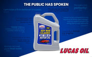 Hot Rod & Classic Car SAE 10W-40 Motor Oil - 5 Quart by Lucas Oil – Pack of 1, Blend, Multi, Model 10683