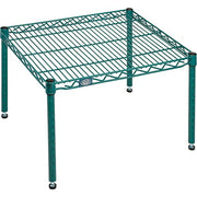 Poly-Green Wire Dunnage Rack by Nexel – Wire, Green, Model P2130G