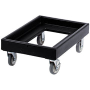 () Plastic Camdolly® - for Catering Equipment by Cambro – 20.17x29.57x10.87, Plastic, Black, Model CD100110