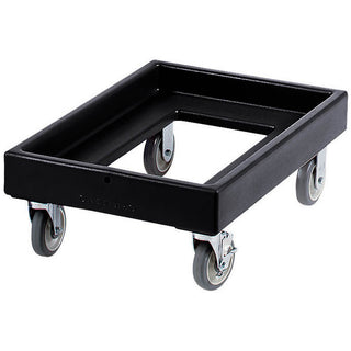 () Plastic Camdolly® - for Catering Equipment by Cambro – 20.17x29.57x10.87, Plastic, Black, Model CD100110