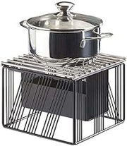 Portland Collection by CAL-MIL – Metal, Black/Silver, Model 4106-13