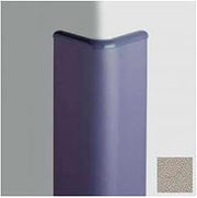 Corner Guard Bullnose 90, 3'' Wings, 4'H W/Caps, Chinchilla