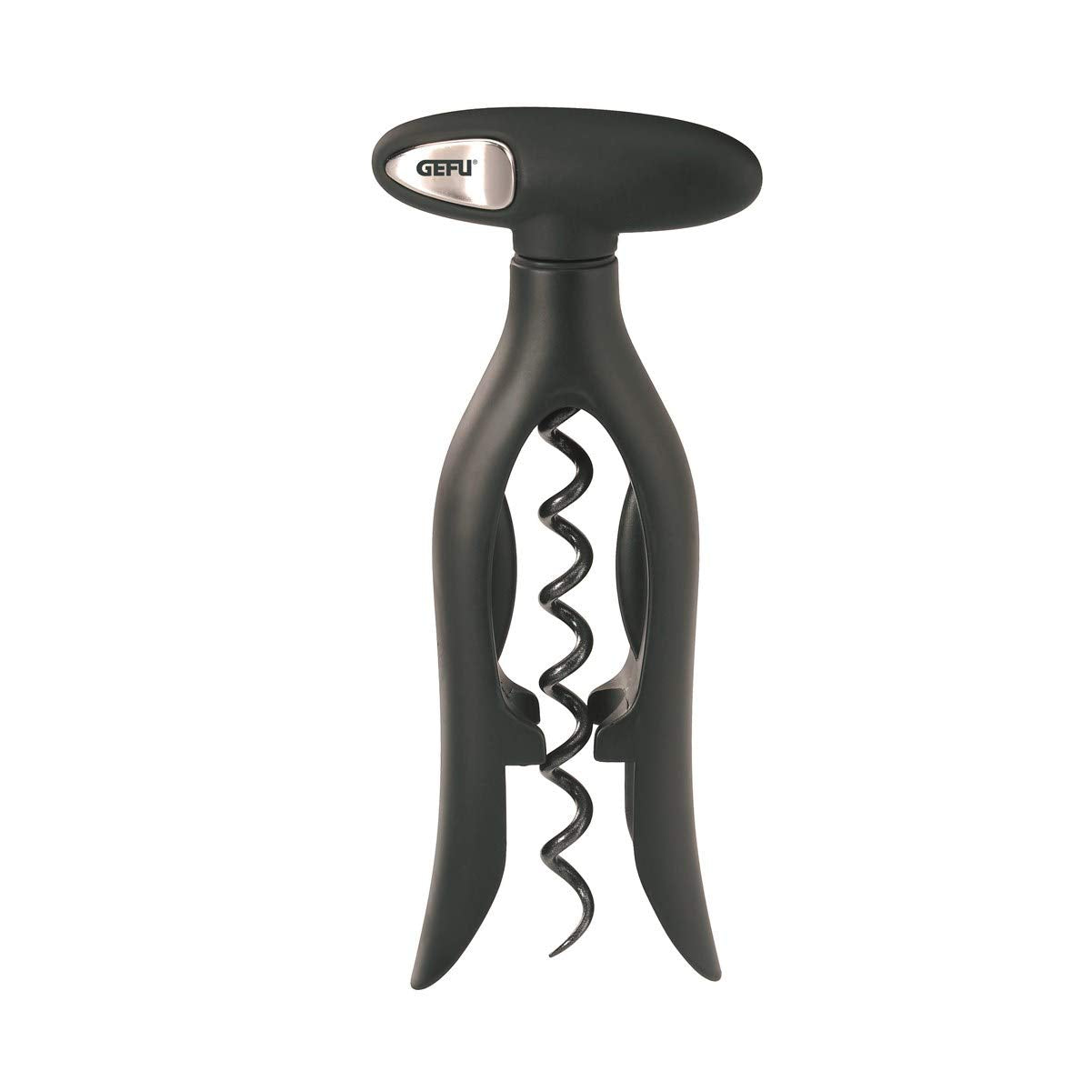 " Moltovino Corkscrew by GEFU – us:one size, Stainless Steel, Black, Model 12860
