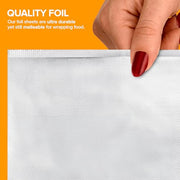 Stock Your Home 12 Inch / Silver / 1 Aluminum Foil