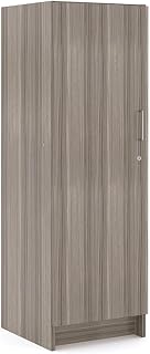 Tot Mate Single-Door Tall Cabinet (Ready-to-Assemble, Shadow Elm Gray)