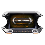 I509-WRA-JL 9" Digital Media Receiver with PSS-23WRA2 Sound System and SPV-65RGB-CAN Speaker Pods by Alpine – Pack of 3, Model I509-WRA-JLBND348