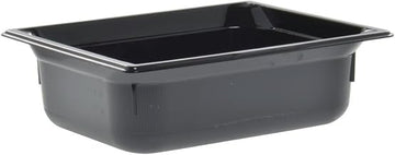 Vollrath Black Half Size Super Pan 3 5.9 Qt. Plastic Pan