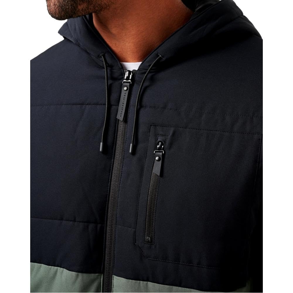 Mens Torch Runner Black X-Large by TravisMathew – Polyester, Black, Model 1MAB094