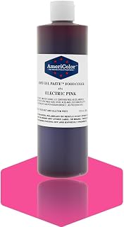 AmeriColor Food Color Electric Pink 13.5 Oz