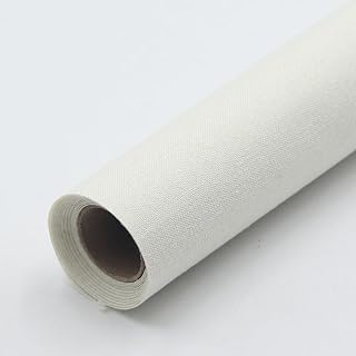 Linen-Like Self-Adhesive Fabric Repair Patch 2Pc 20×30cm for Furniture Sofas Clothing，Beige White