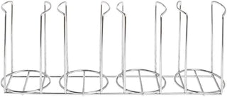 HUBERT Chrome Cup and Lid Holder
