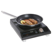Spring USA Max Induction™ 1800 Watt Countertop Induction Range - 16"L x 12 1/2"W x 3 1/2"H by SPRING USA CORP. – Stainless Steel, Silver, Model 840768103830