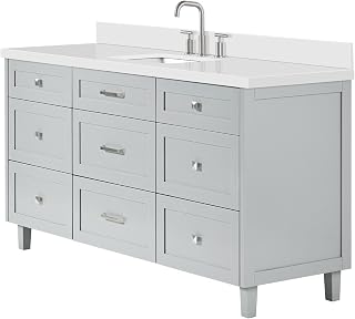 66" Single Sink Bathroom Vanity by Ariel