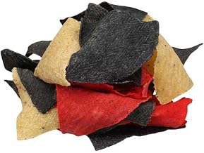 Mexican Original Red/yellow/blue 1/4 Cut Tortilla Chips With Artificial Colors Added, 30 Pound -- 1 each.